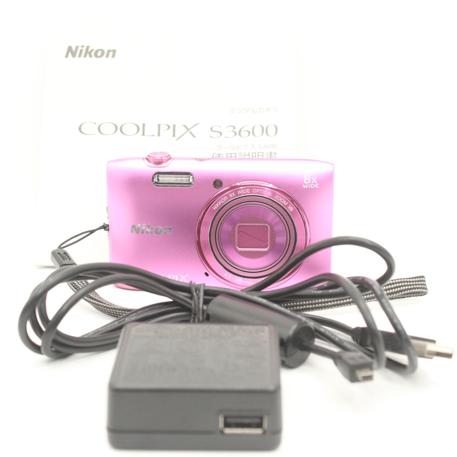 ≪極上品≫ Nikon COOLPIX S3600 ボディ ピンク #20251110-2955 - メルカリ