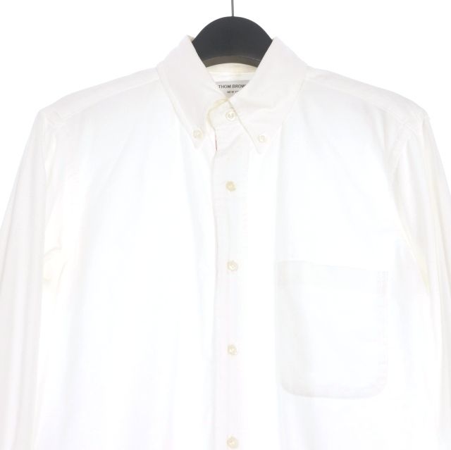トムブラウン THOM BROWNE ボタンダウン オックスフォードシャツ 長袖
