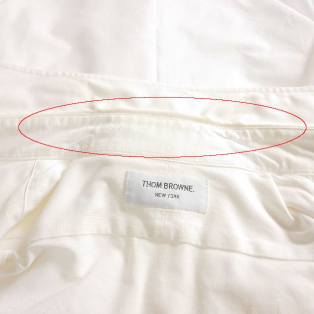 トムブラウン THOM BROWNE ボタンダウン オックスフォードシャツ 長袖