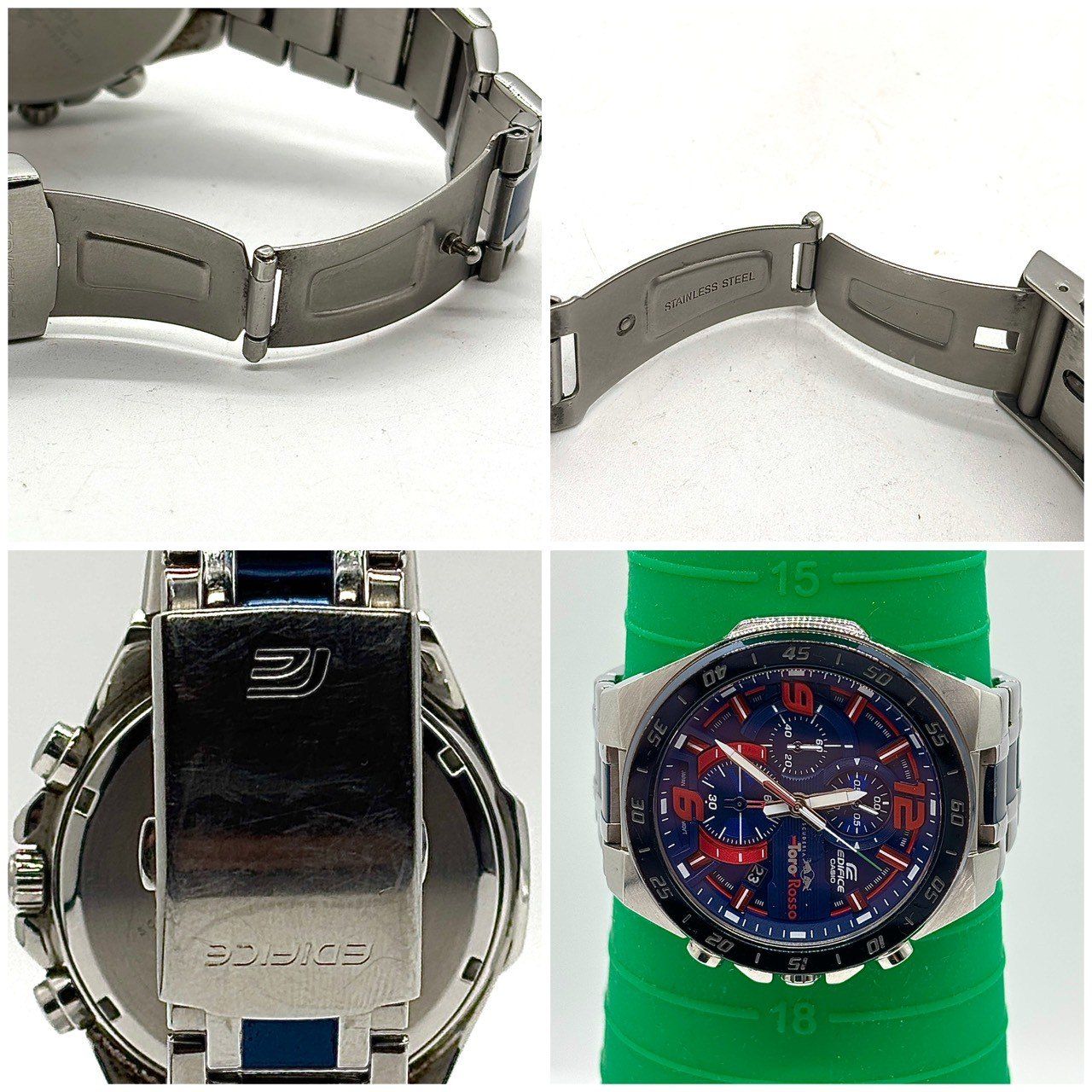 疾走感を纏う一本】 CASIO EDIFICE 腕時計 Toro Rosso Limited Edition