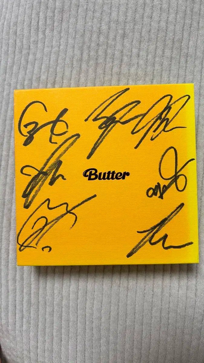 BTS バター サイン入り アルバム 非売品 - メルカリ