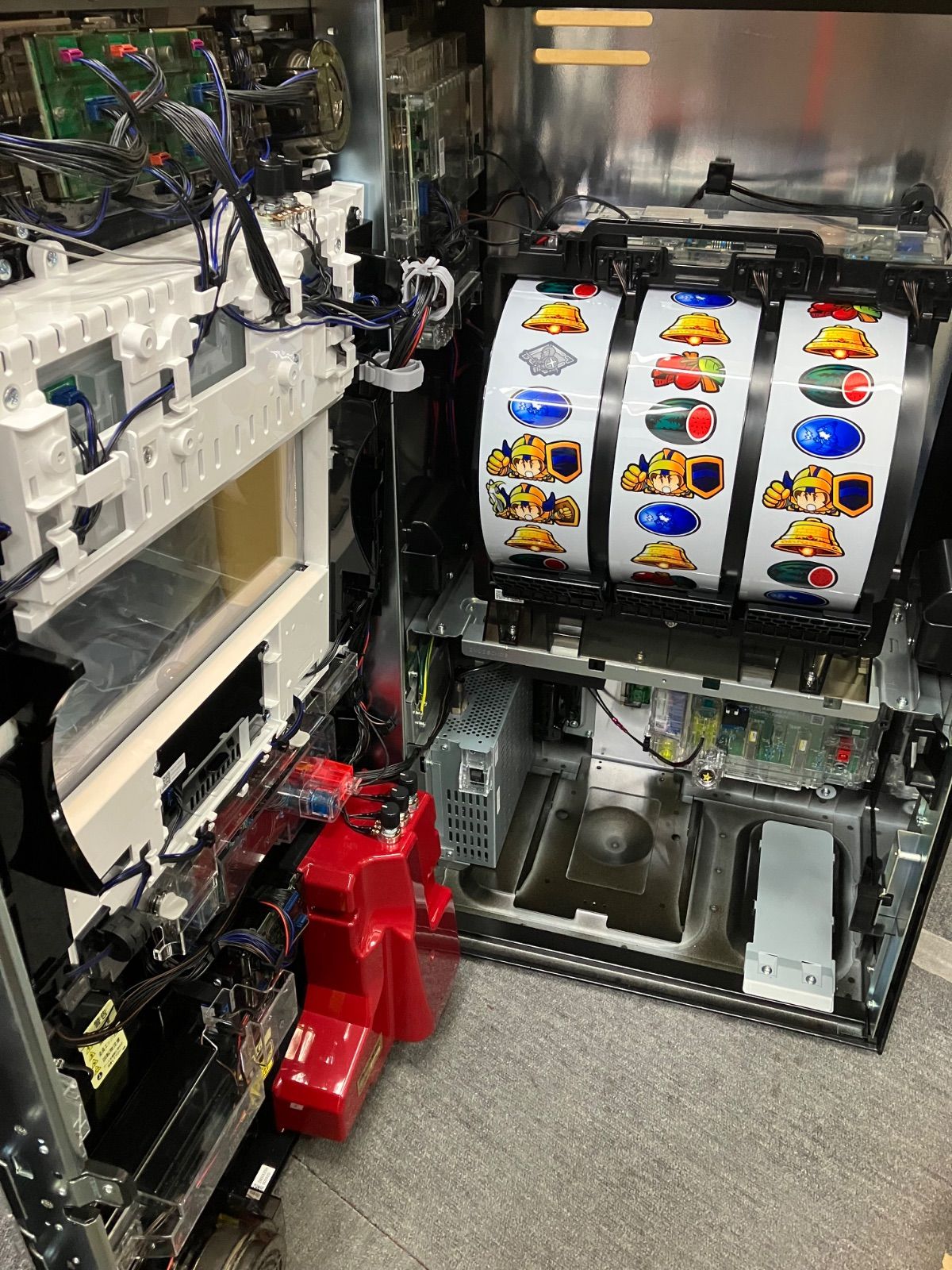 スマスロ実機 【 パチスロ L ドルアーガの塔ZA 】 簡易ユニット付