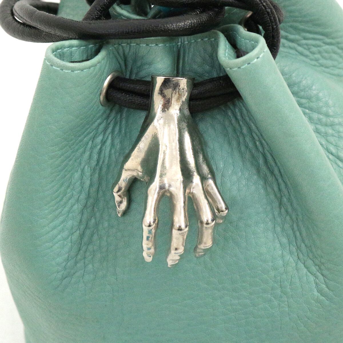 hazama ハザマ 2020SS 惹きずり込まれる運命のレザー巾着 - メルカリ