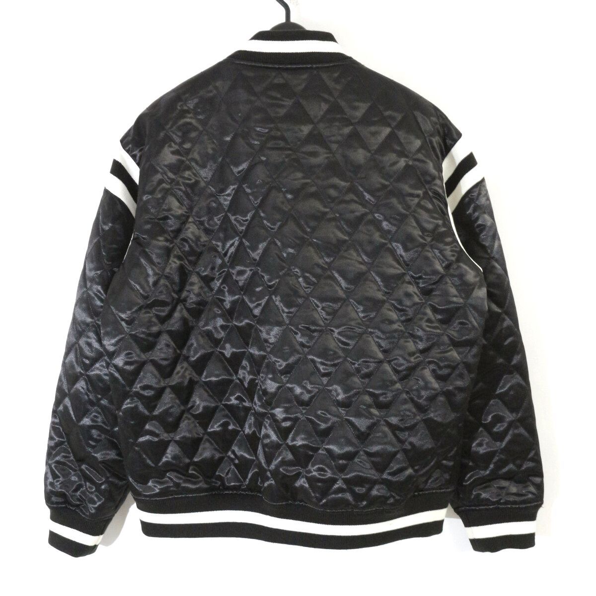 Supreme シュプリーム 17SS Quilted Satin Varsity Jacket