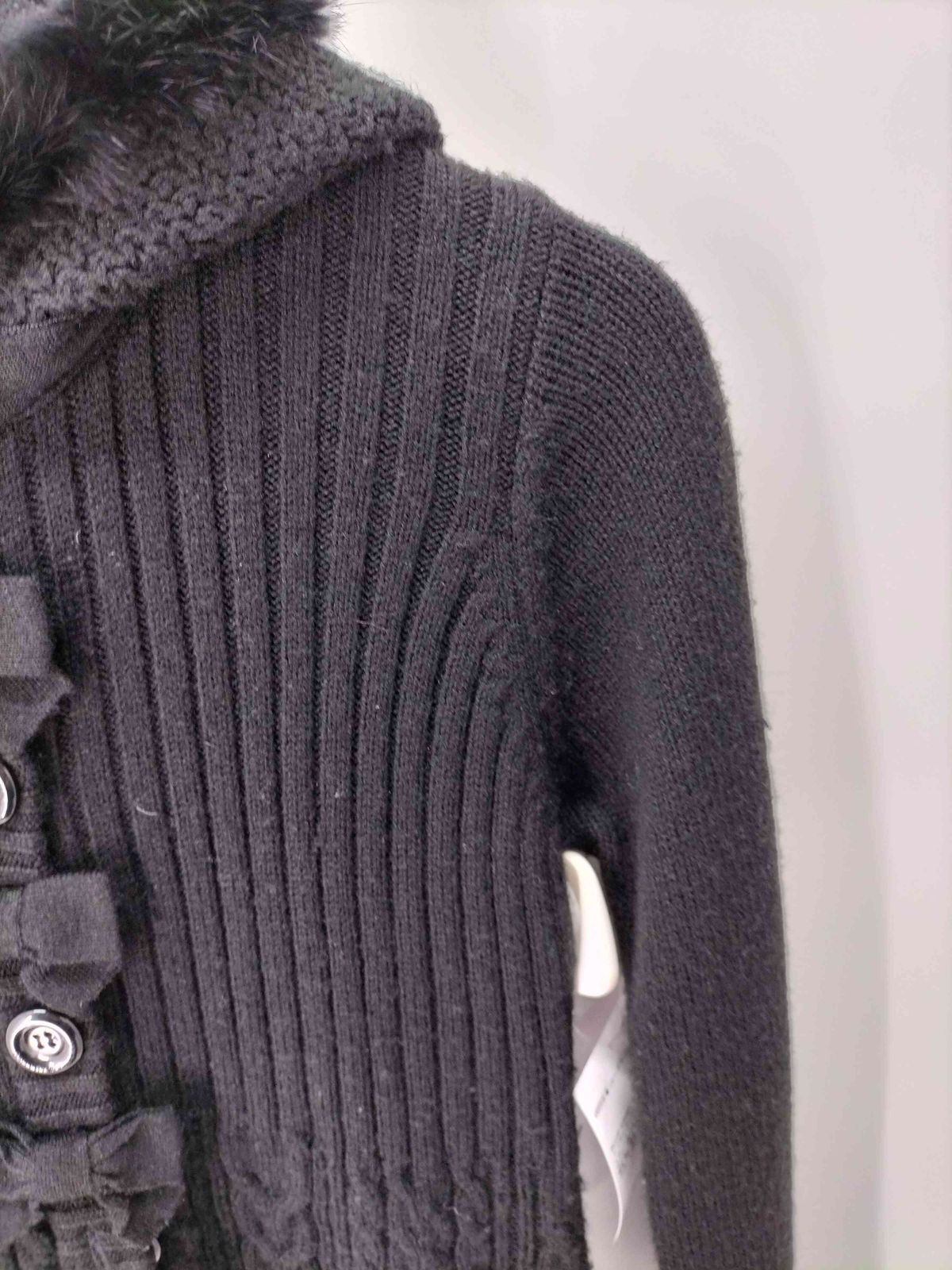 ユーズドフルギ USED古着 GALLERY VISCONTI ラビットファー フード