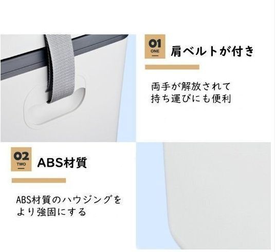  車載冷蔵庫 12 L ポータブル冷蔵庫 10℃～ 65℃調整 持ち運べる小型冷蔵庫 クーラーボックス 家庭用車載用 静音 DC V 24 110 白 灰色 クーラーボックス クーラーボックス 保冷剤