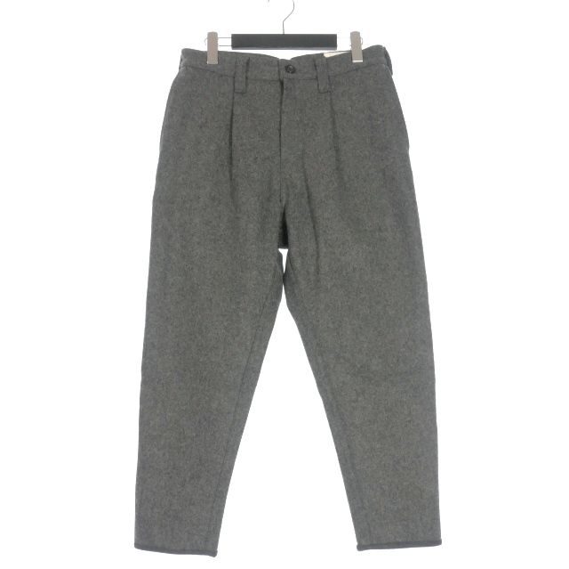 Porter classic  メルトンウールクロップドパンツ メンズ ポータークラシック Porter Classic ウールメルトン クロップド