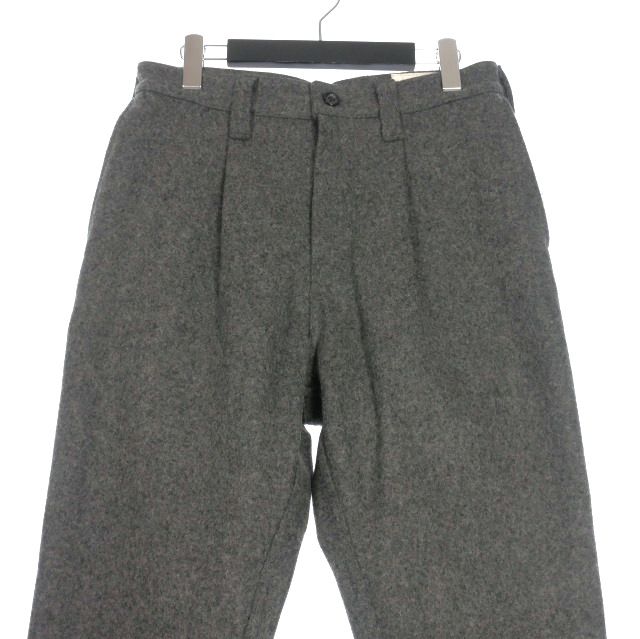 Porter classic  メルトンウールクロップドパンツ メンズ ポータークラシック Porter Classic ウールメルトン クロップド