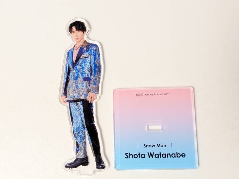 Snow Man 渡辺翔太 アクリルスタンド アクスタ Fest 2022 - メルカリ