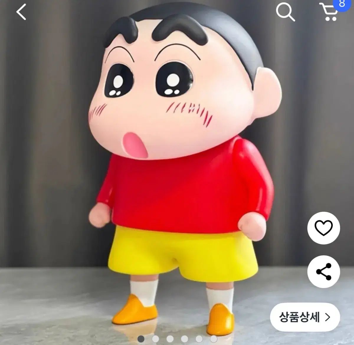 クレヨンしんちゃん フィギュア 40cm 基本型 クレヨンしんちゃん（傷