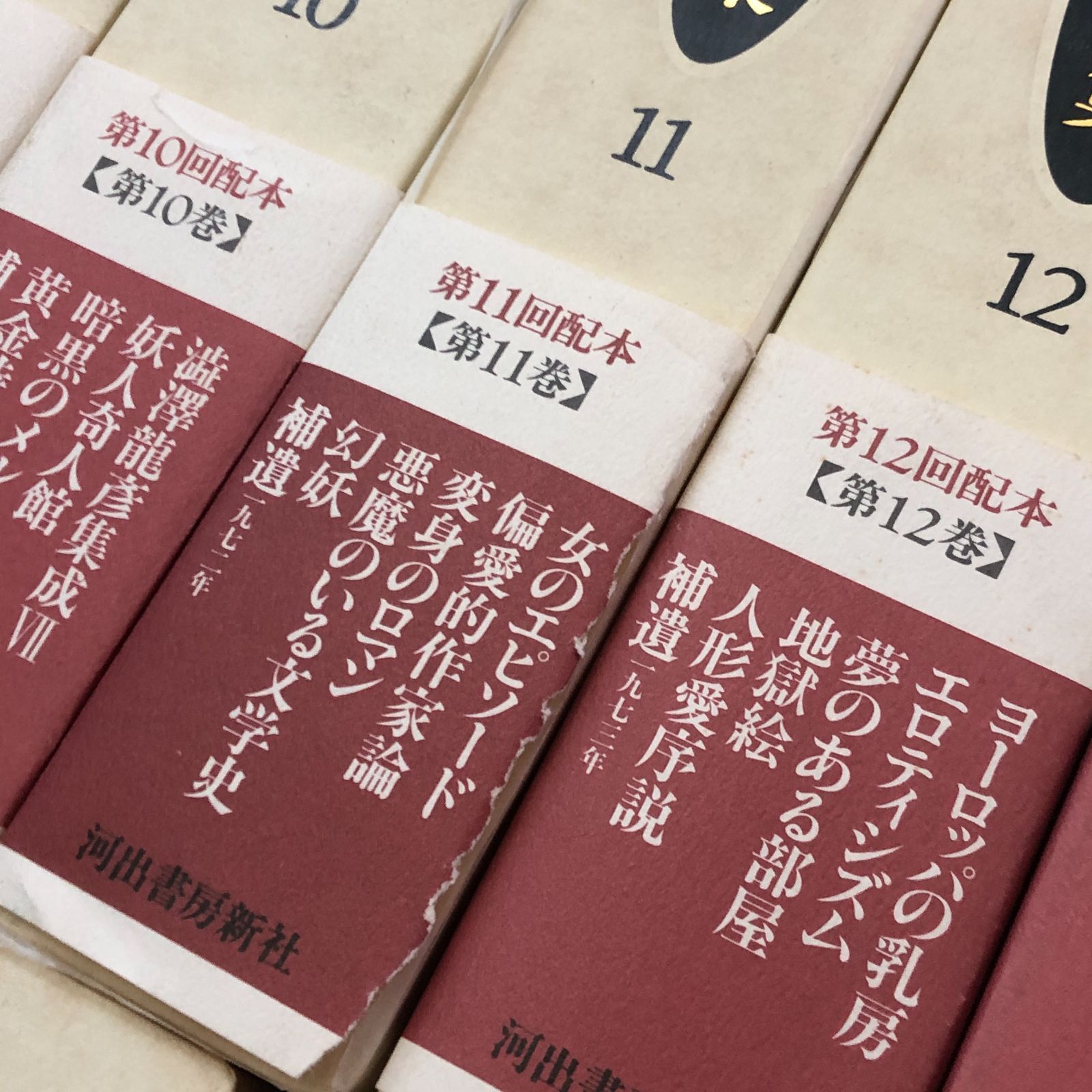 澁澤龍彦全集 本巻22＋別巻2冊 全24冊揃い ☆全冊初版/渋澤龍彦