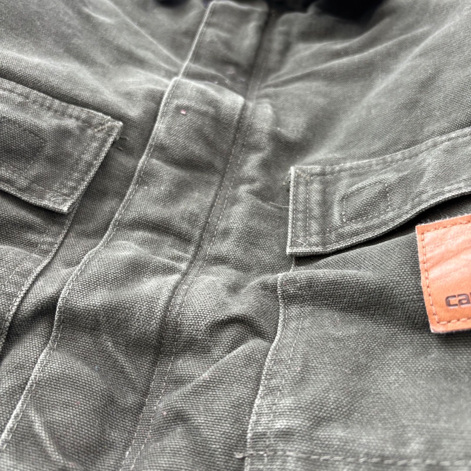 ‼️Vintage Carharttトラディショナルジャケット C26 GVL Vintage Carhartt Arctic Men XL Green Zipper Jacket Union Made