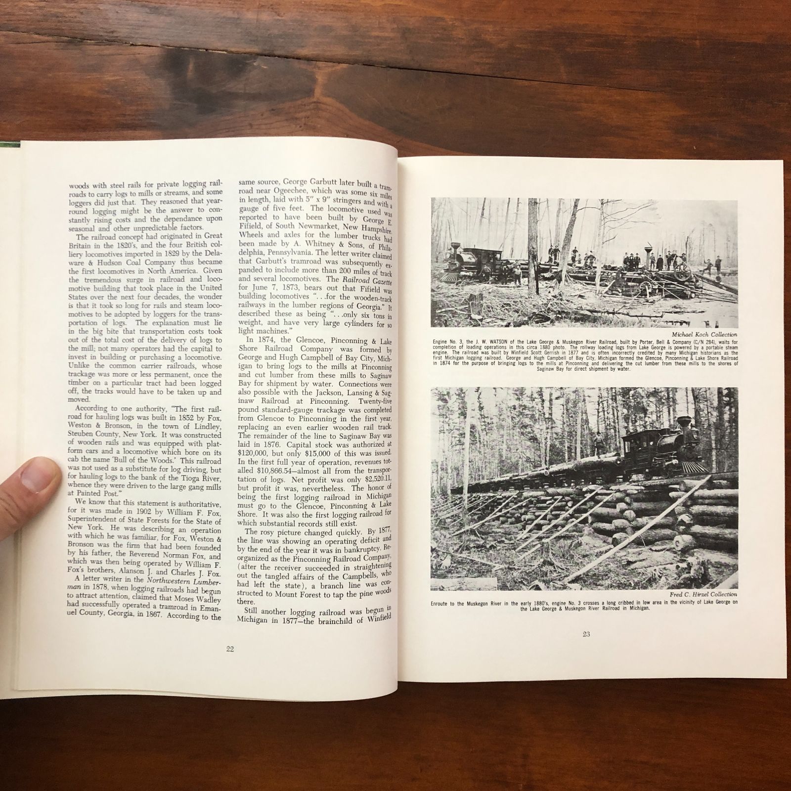 専用ページ STEAM & THUNDER IN THE TIMBER Saga of the Forest Railroads（森林