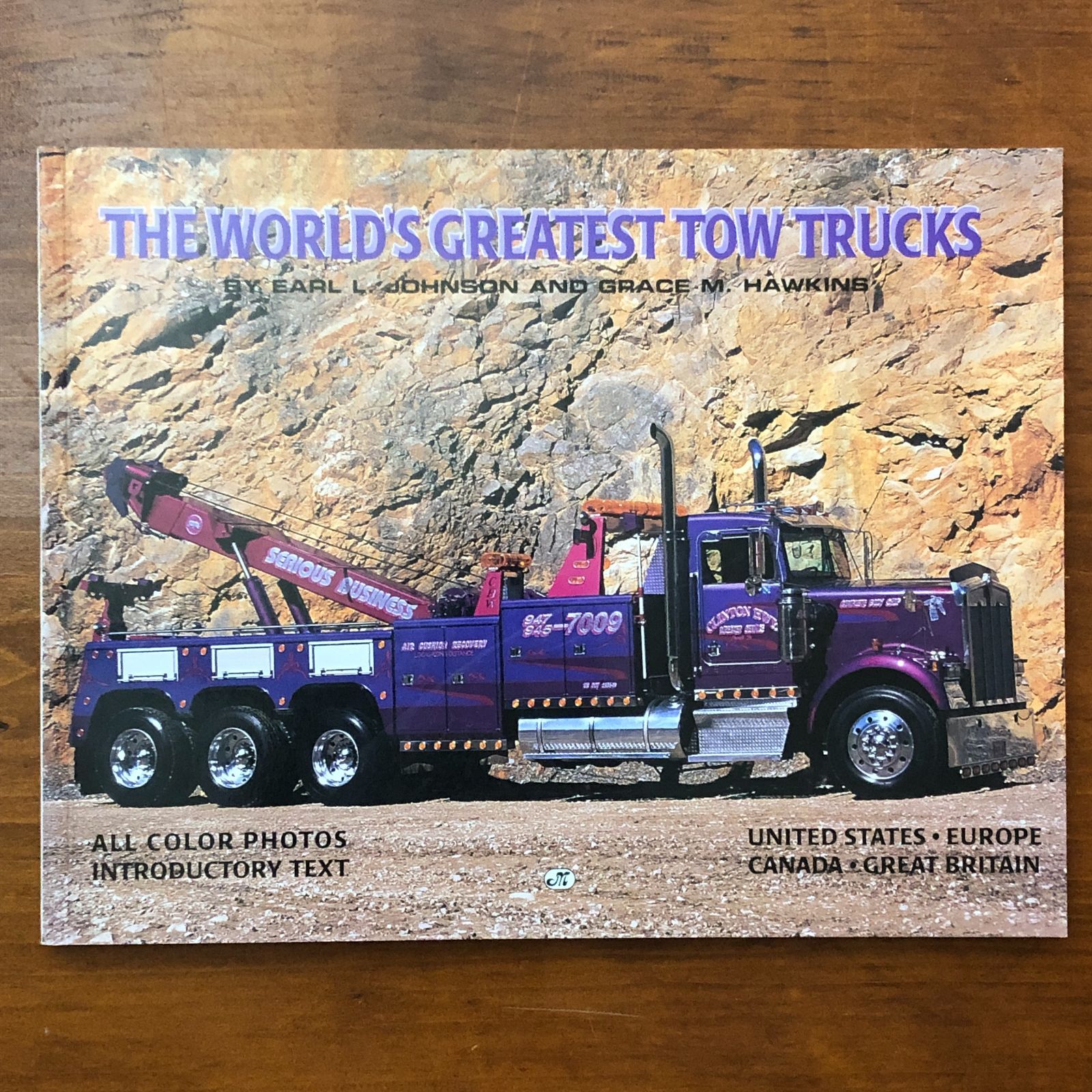 The World s Greatest Tow Trucks Volume IV 世界の最強レッカー車 第4巻 1998 work truck history vehicle design transportation 車 写真集 aa 19にynm 5