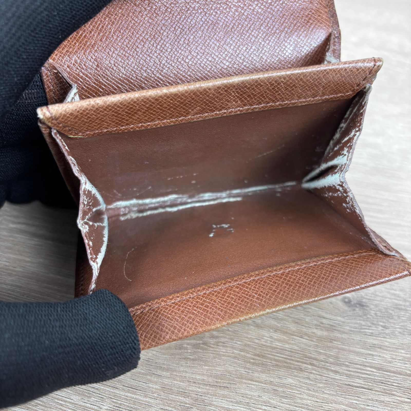 ルイヴィトン LOUIS VUITTON モノグラム ポルトモネ・プラ コイン