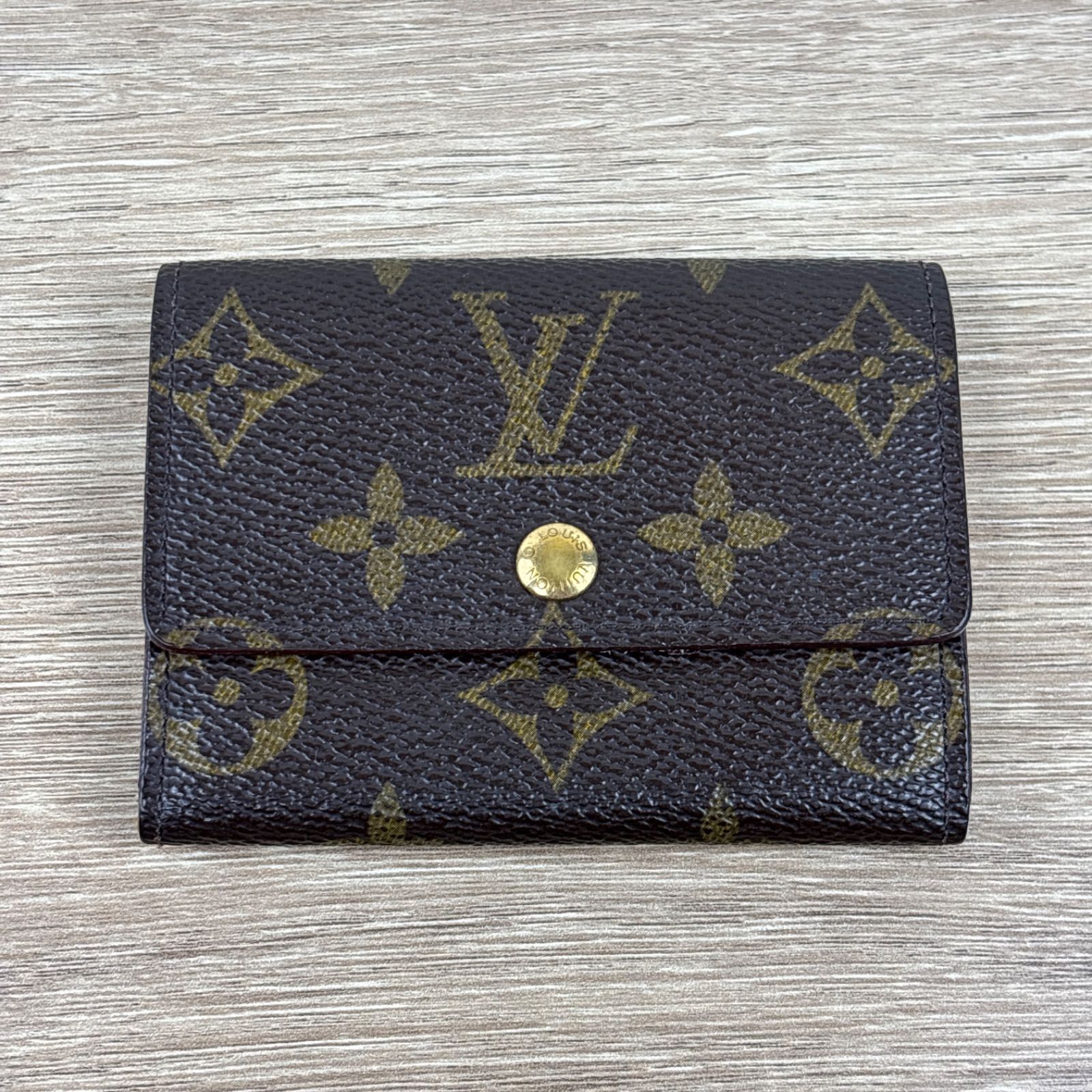 ルイヴィトン LOUIS VUITTON モノグラム ポルトモネ・プラ コイン