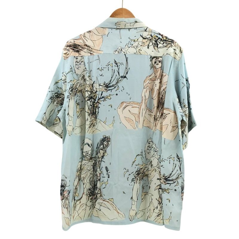 WACKO MARIA ワコマリア GHOST IN THE SHELL SHIRT TYPE-5 攻殻機動隊 ハワイアンシャツ カジュアルシャツ 半袖 トップス 142-251123-hn-04-fur