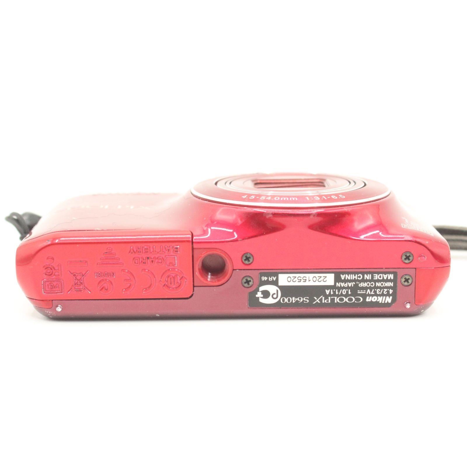 ≪美品≫ Nikon COOLPIX S6400 ボディ グロッシーレッド #20251112