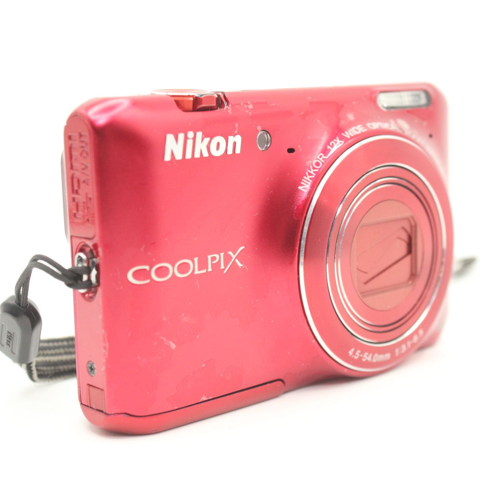 ≪美品≫ Nikon COOLPIX S6400 ボディ グロッシーレッド #20251112