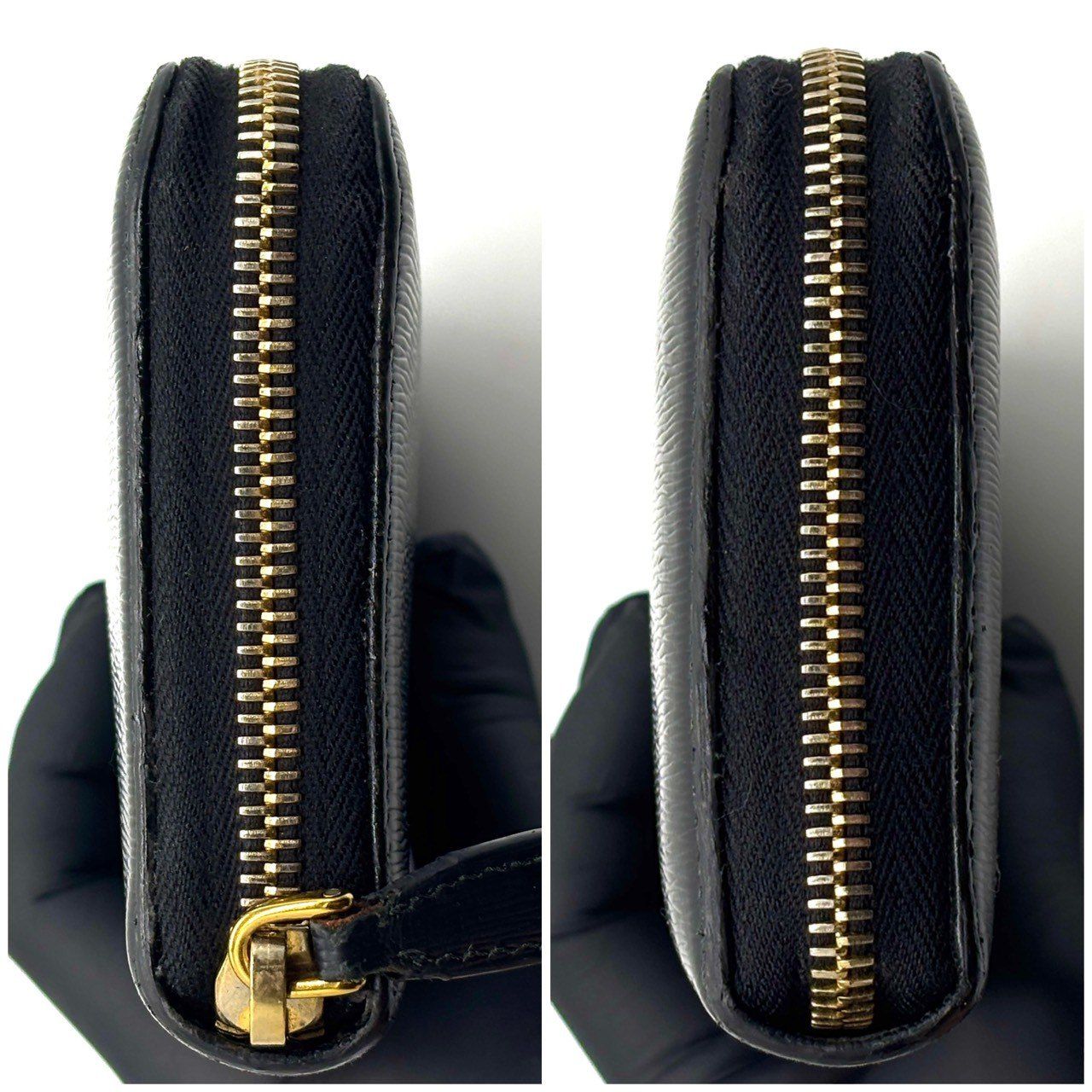 端正に宿る大人の品】 PRADA プラダ 長財布 ラウンドジップ ヴィッテロ