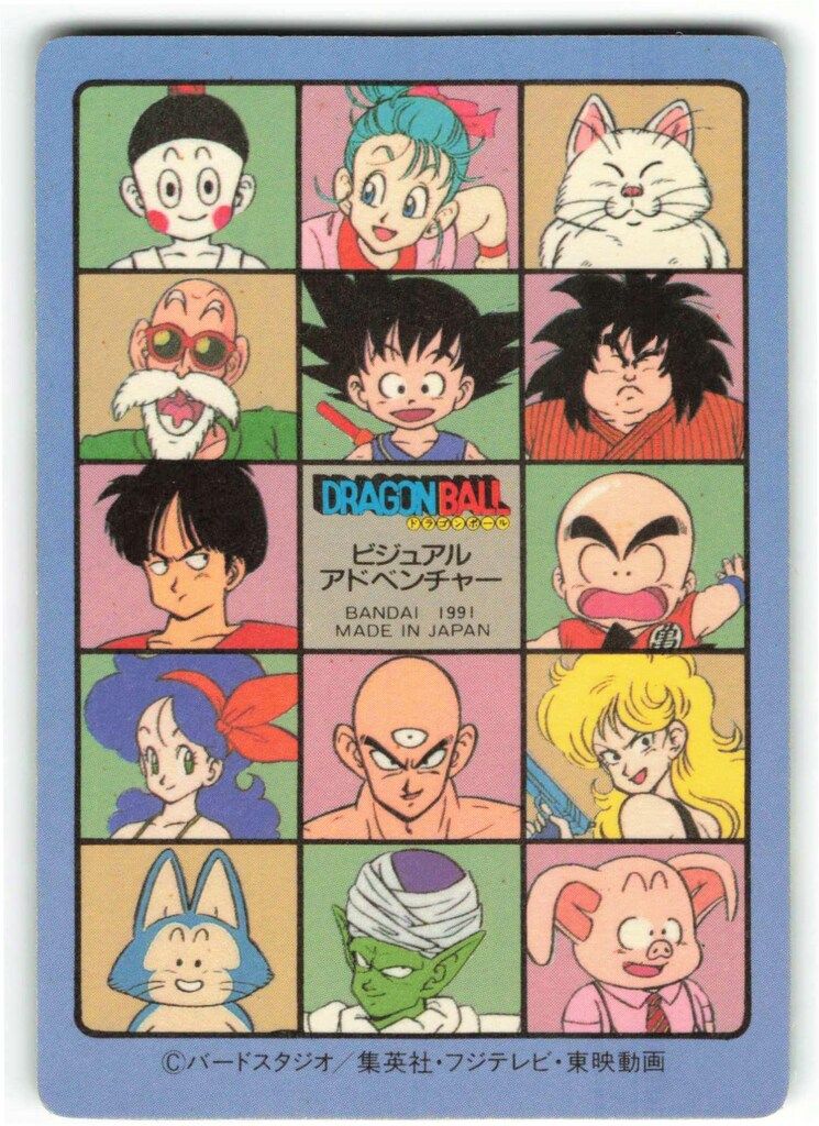 バンダイ ビジュアルアドベンチャー 2弾 神龍と悟空 44 限定版カード カード整理