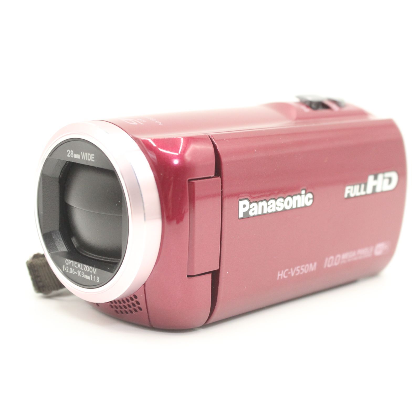 ≪ 上品≫ Panasonic HC V 550 M ボディ レッド 2978