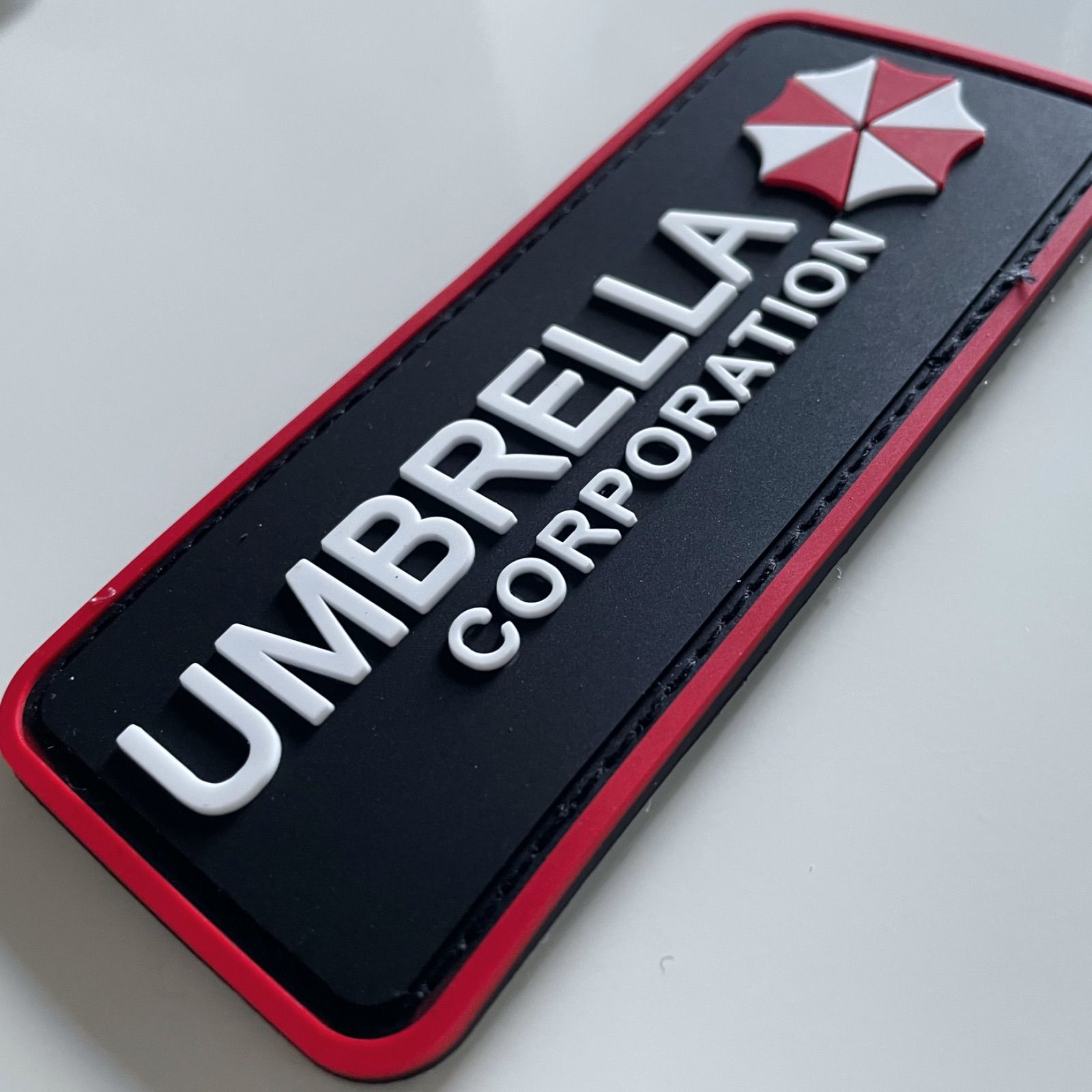 バリエーション2種類】アンブレラ社◇ベルクロワッペン◇PVC◇放射能