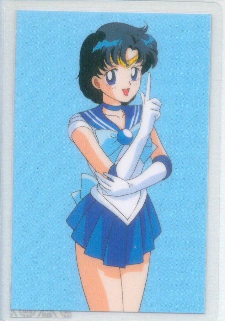 【希少】セーラーマーキュリー　ビッグタペストリー　約105㎝　水野亜美　激レア ムービック 水野亜美/セーラーマーキュリー【1293-B】 ラミカ - メルカリ