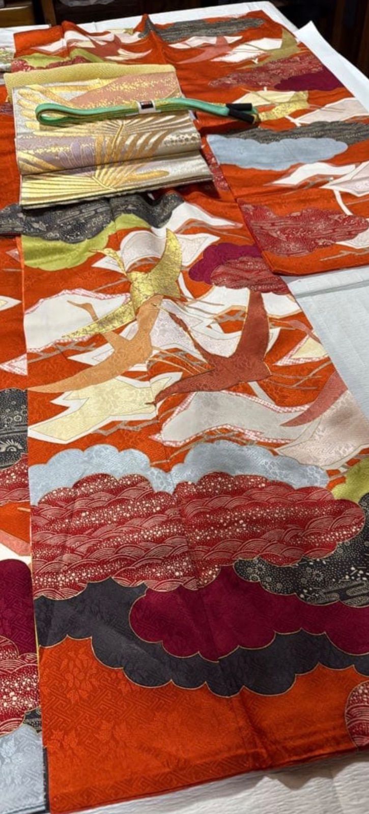 藤井寛 梅垣織物 振袖 成人式 フルセット 正絹 衿秀 - メルカリ