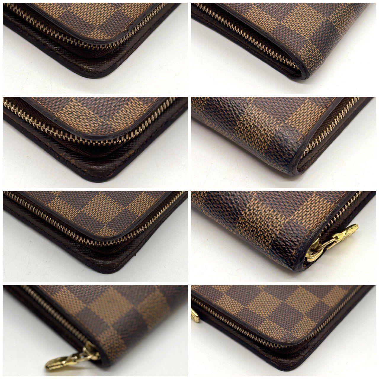 端正に整う名作】 LOUIS VUITTON ルイヴィトン ダミエ 長財布 ポルト