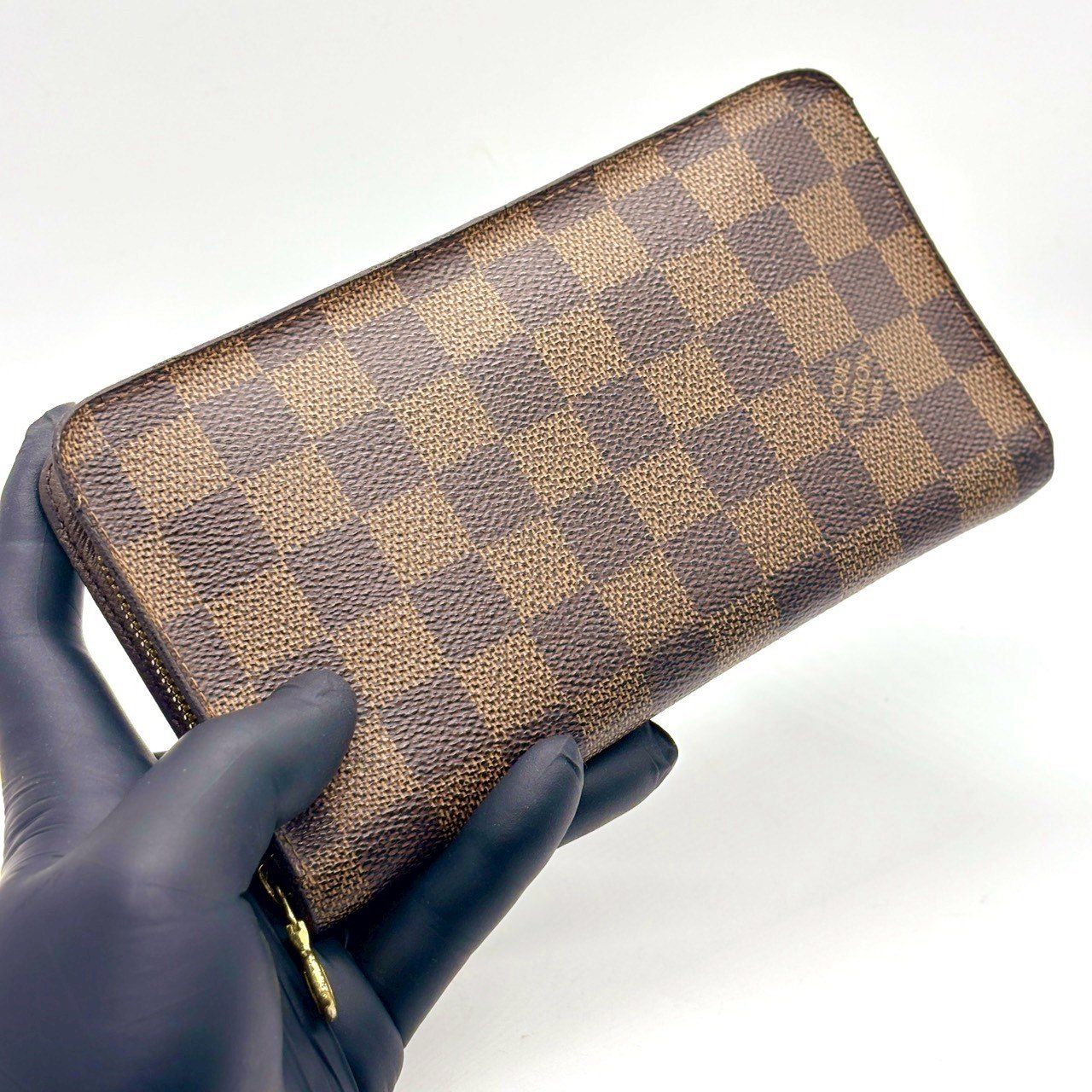 端正に整う名作】 LOUIS VUITTON ルイヴィトン ダミエ 長財布 ポルト