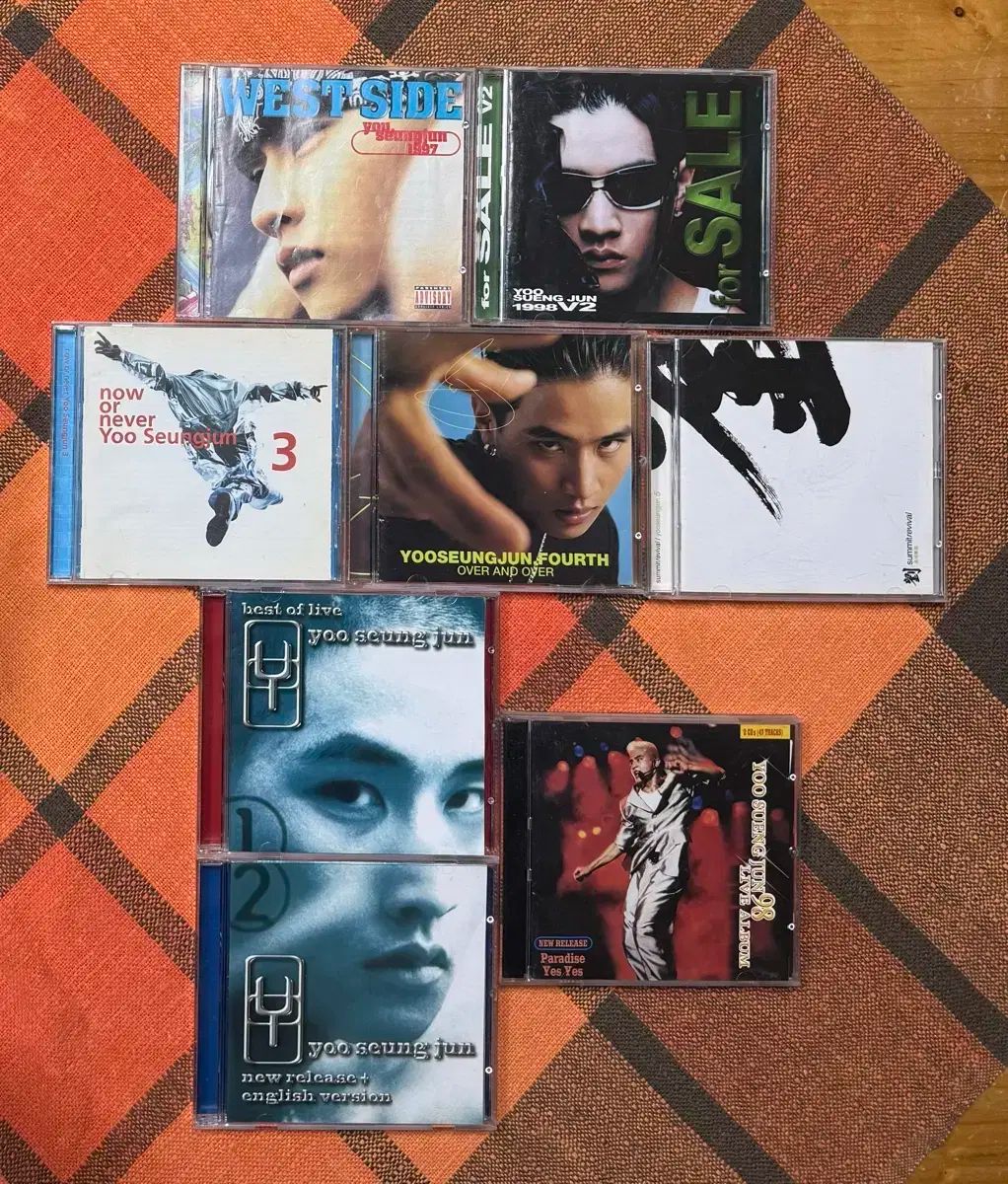 ユ・スンジュン 1 家 5 BEST ベスト ＆ ライブ LIVE CD