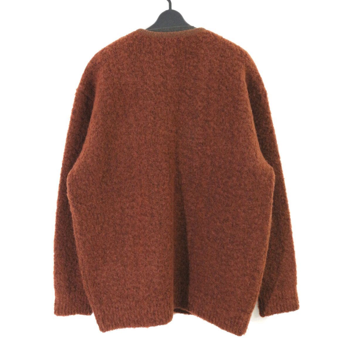 MASSES マシス カールモヘアカーディガン MASSES マシス MOHAIR CARDIGAN CURL カールモヘアカーディガン L