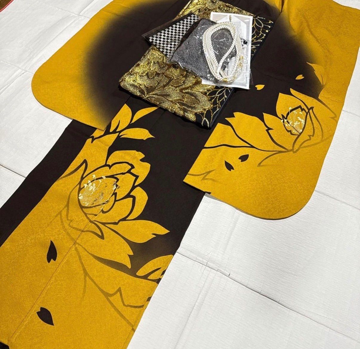 シンプル 振袖 成人式 フルセット 正絹 - メルカリ