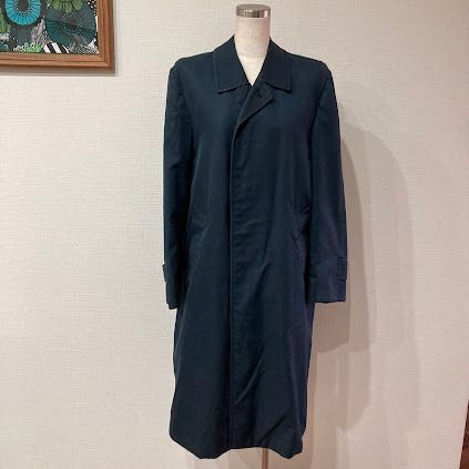 Aquascutum アクアスキュータム 撥水トレンチコート ネイビー - メルカリ