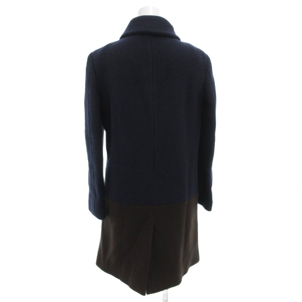 アルマーニ ジーンズ ARMANI JEANS スタンカラーコート ミドル ウール