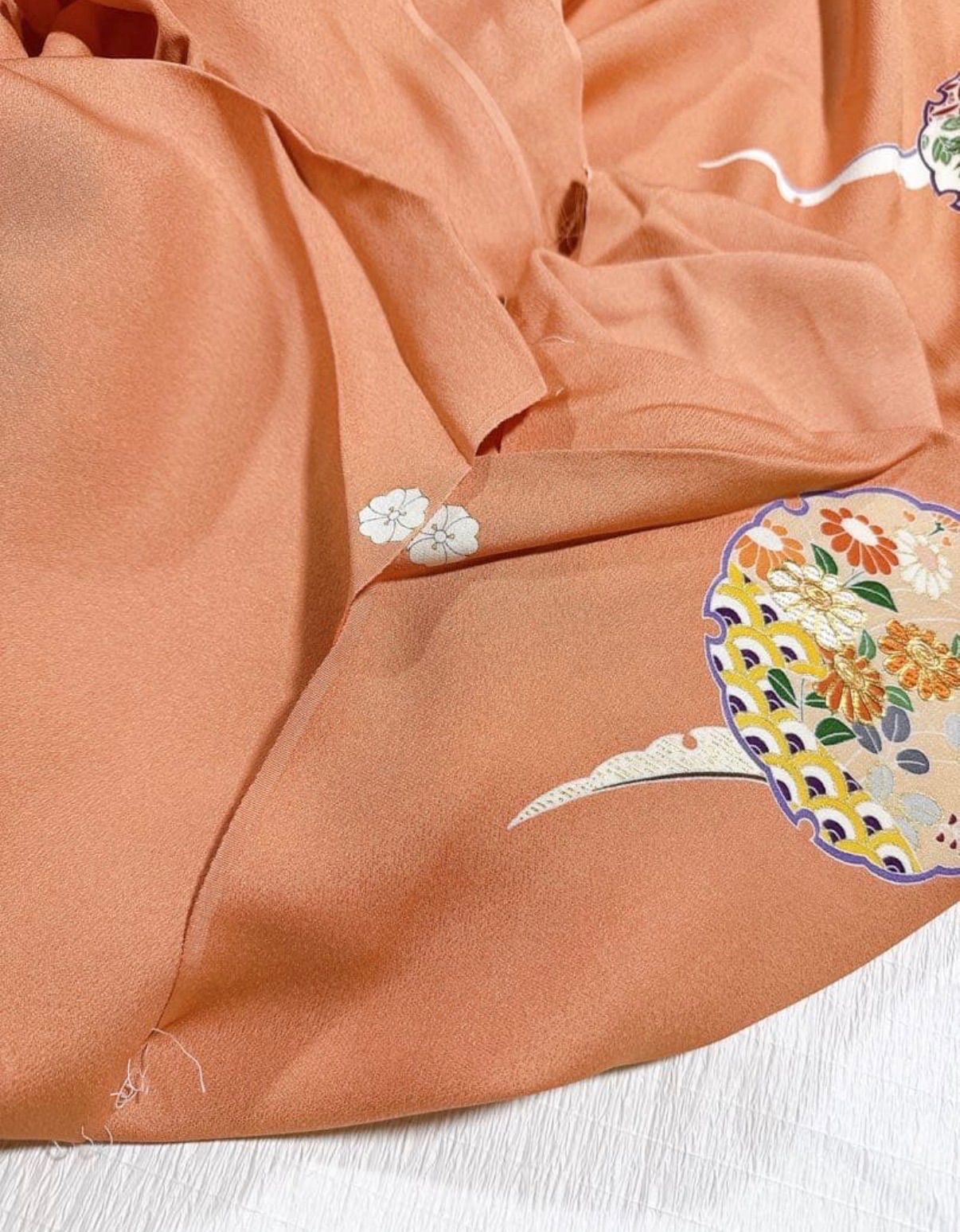 千總　誰が袖好み　振袖　仮絵羽　正絹 千總誰が袖好み振袖仮絵羽正絹