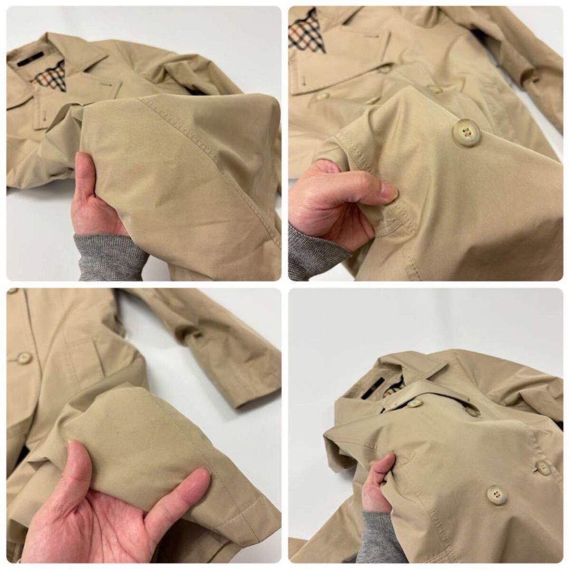 DAKS ダックス トレンチ コート ライナー 付き MADE IN JAPAN 日本製