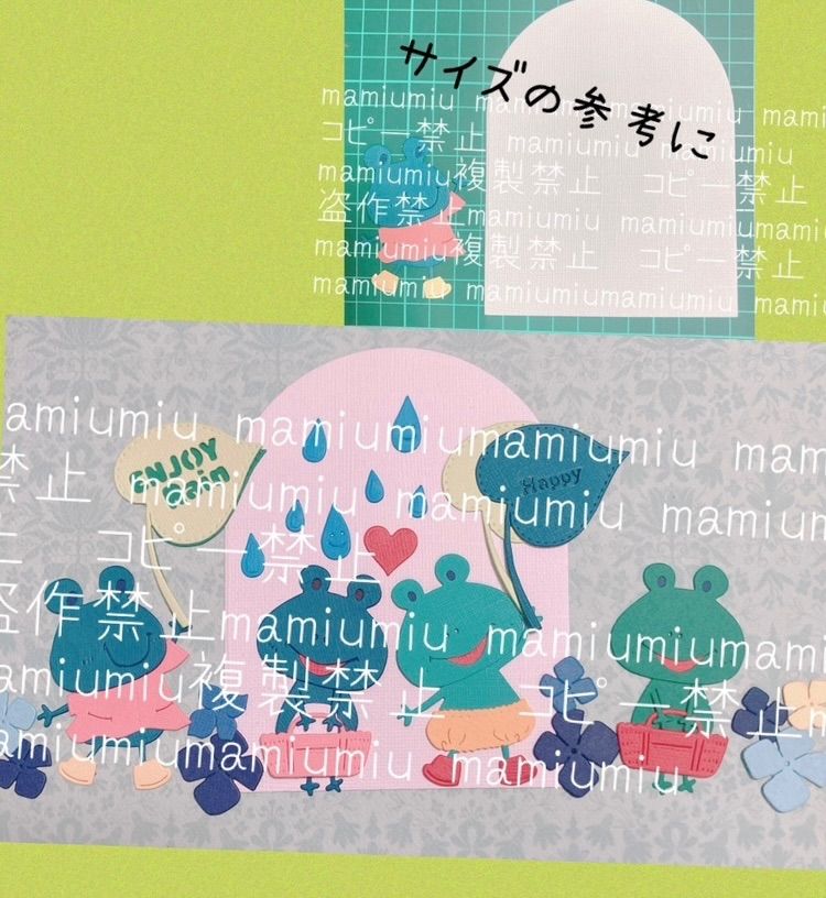 A*m☆❁¨̮ 　SALEカエルさん達♡カッティング　ダイ カエルさん達♡カッティング ダイ - メルカリ