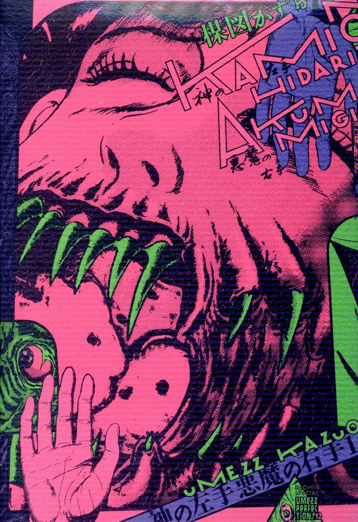 楳図かずお　PERFECTION! 12 神の左手悪魔の右手 全2巻セット 小学館 UMEZZ PERFECTION!12 楳図かずお 神の左手悪魔の右手(帯欠) 全2