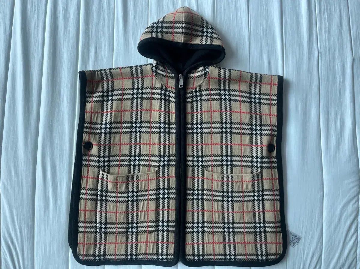 バーバリー キッズ フーディー ケープ M