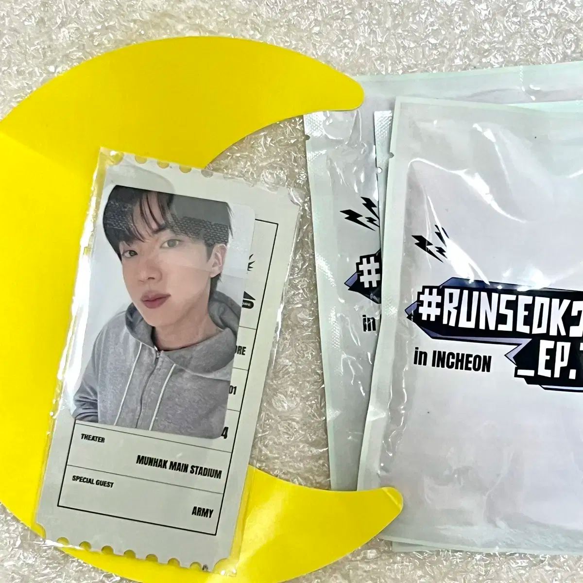 BTS 런 ジン(JIN・ソクジン) 仁川（インチョン）文学 ARMY ZONE day2