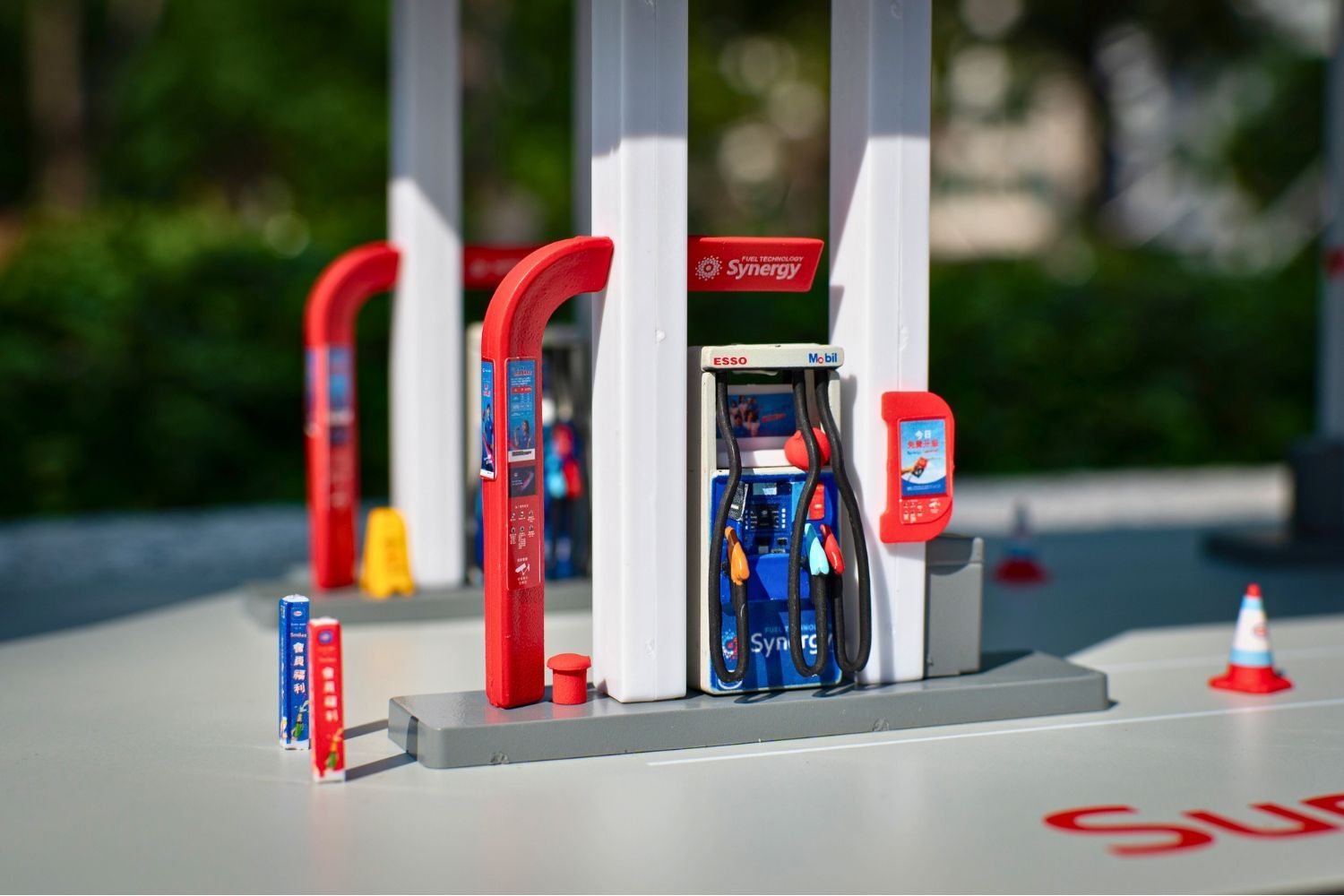 tiny微影 Bd30 ESSO Petrol Diorama ガソリンジオラマ Tiny 香港 微影 Toyeast Bd30 ESSO Petrol Diorama ガソリンジオラマ