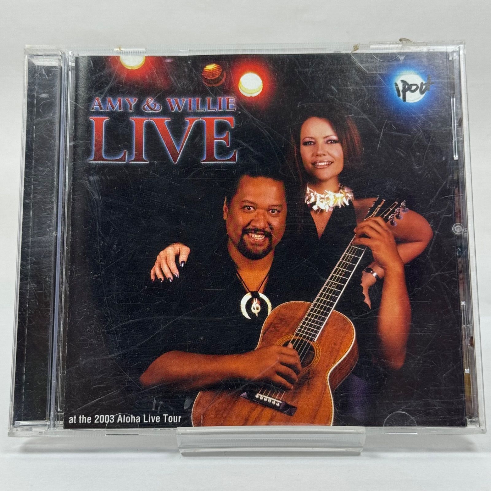 1124 エイミー・ハナイアリイ&ウィリー・K Amy & Willie Live CD 