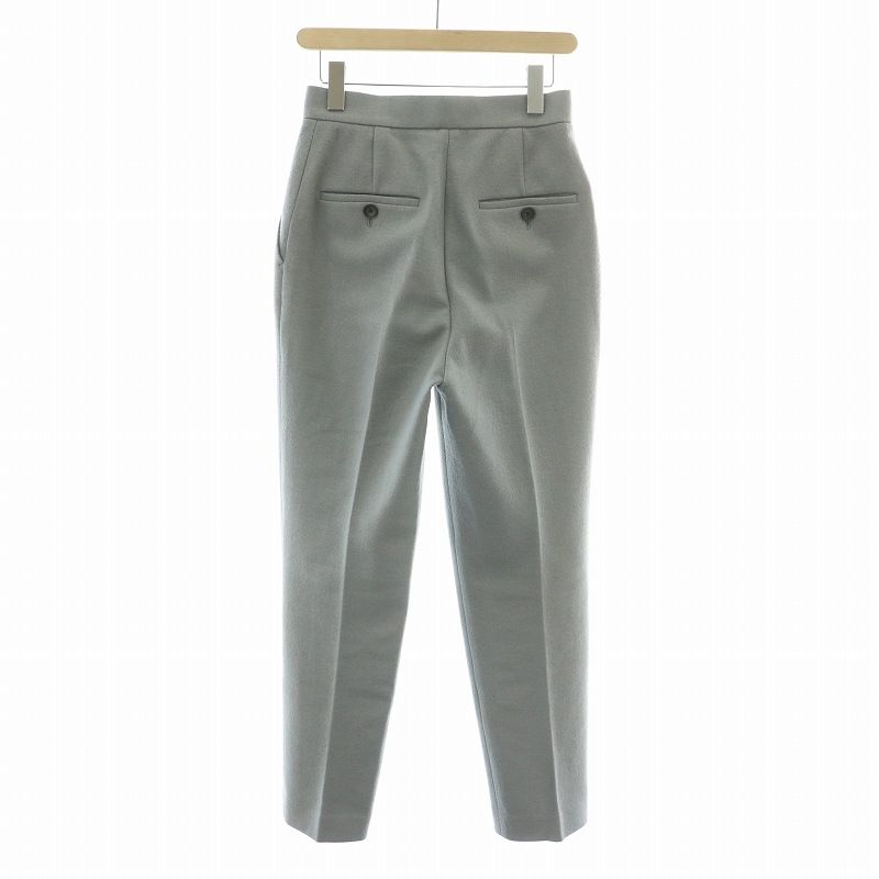 メルカリ0703 ジョセフ ジョセフ JOSEPH スリム テーパード パンツ センタープレス 無地 34