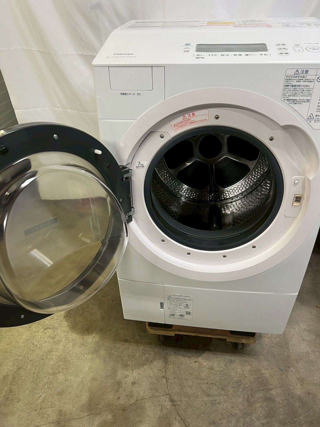 分解清掃済み】東芝ドラム式洗濯機TW-117V9L 洗濯11kg乾燥7kg - メルカリ