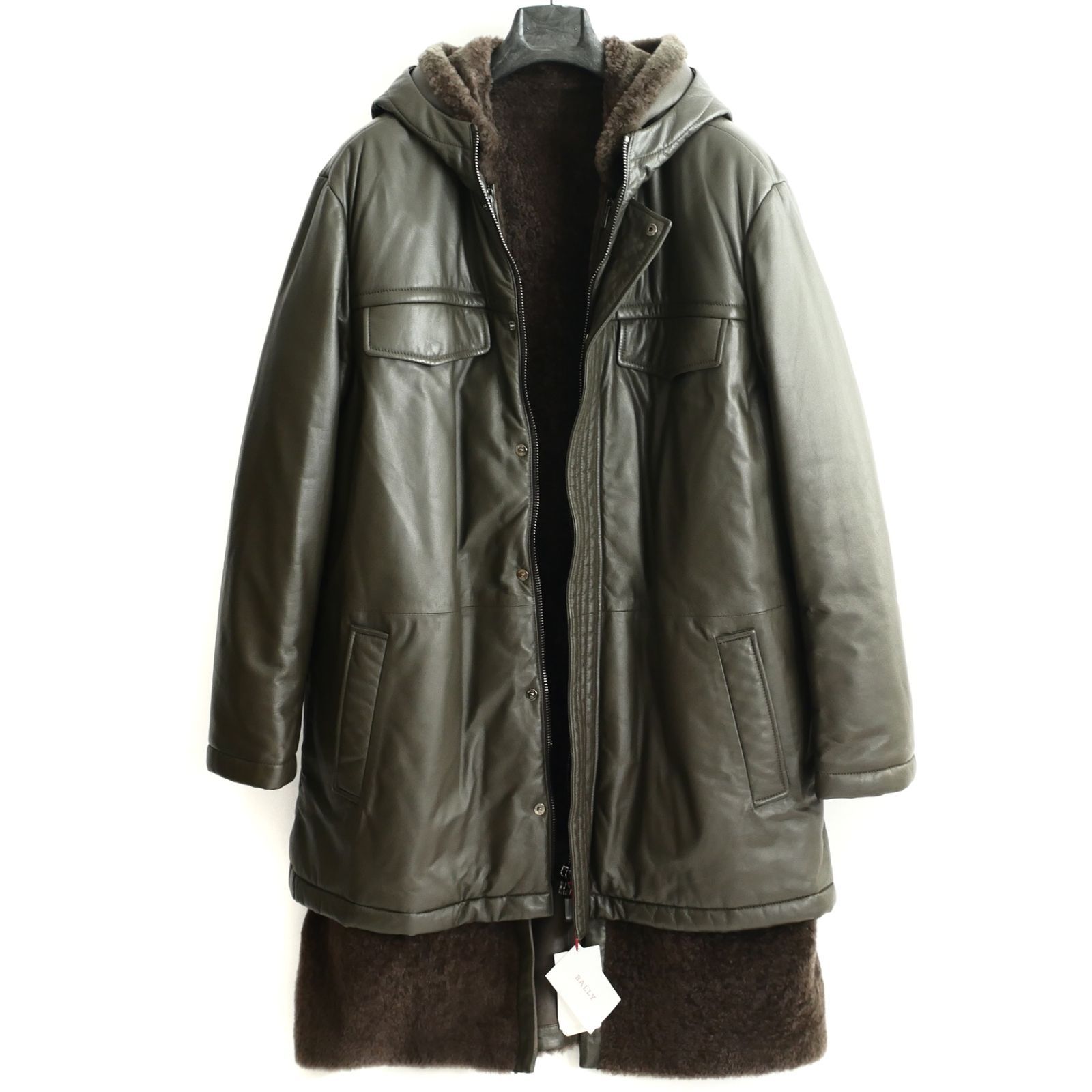 dt167○48○50○52○選択可○BALLYバリー○超リッチ○ラムレザー