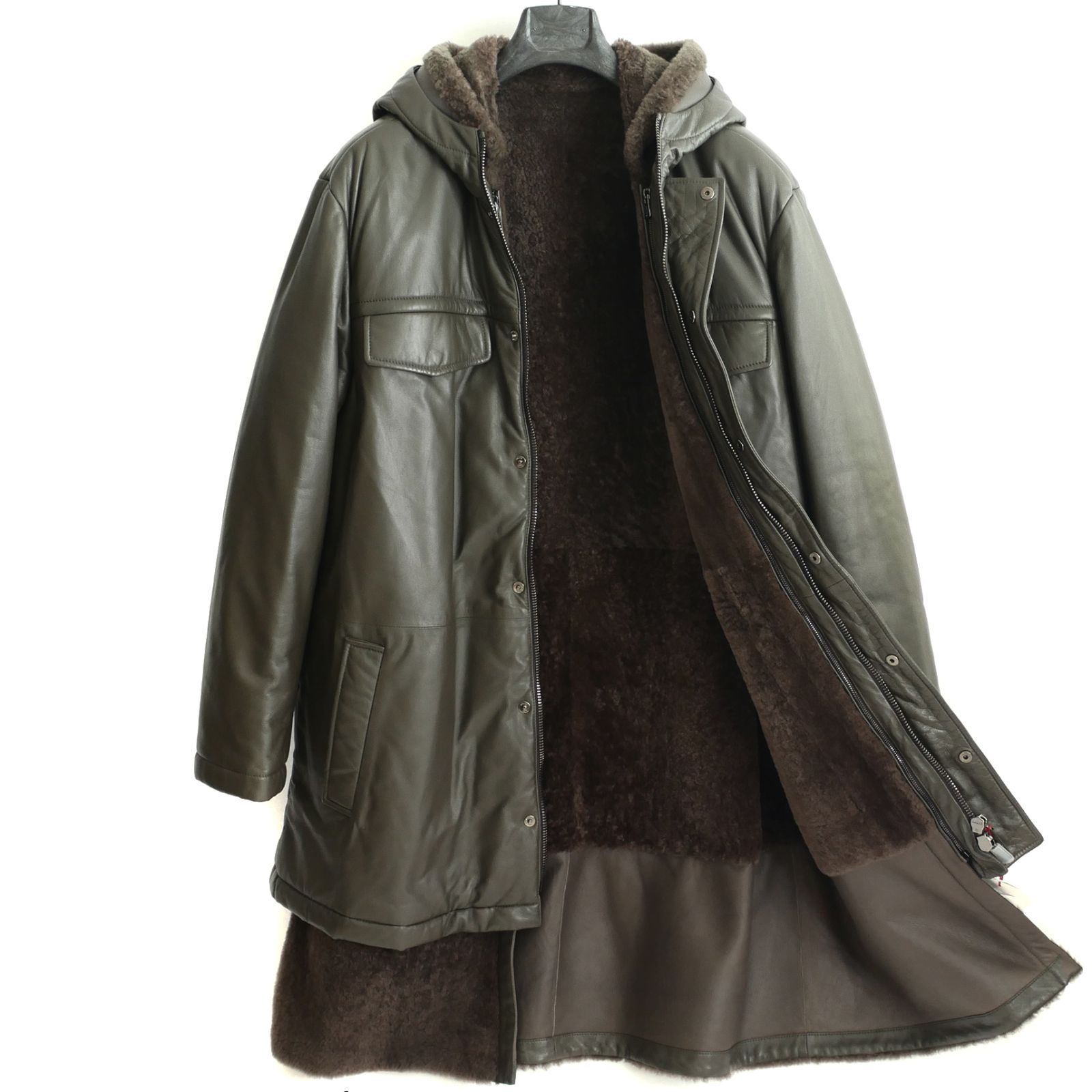 dt167○48○50○52○選択可○BALLYバリー○超リッチ○ラムレザー