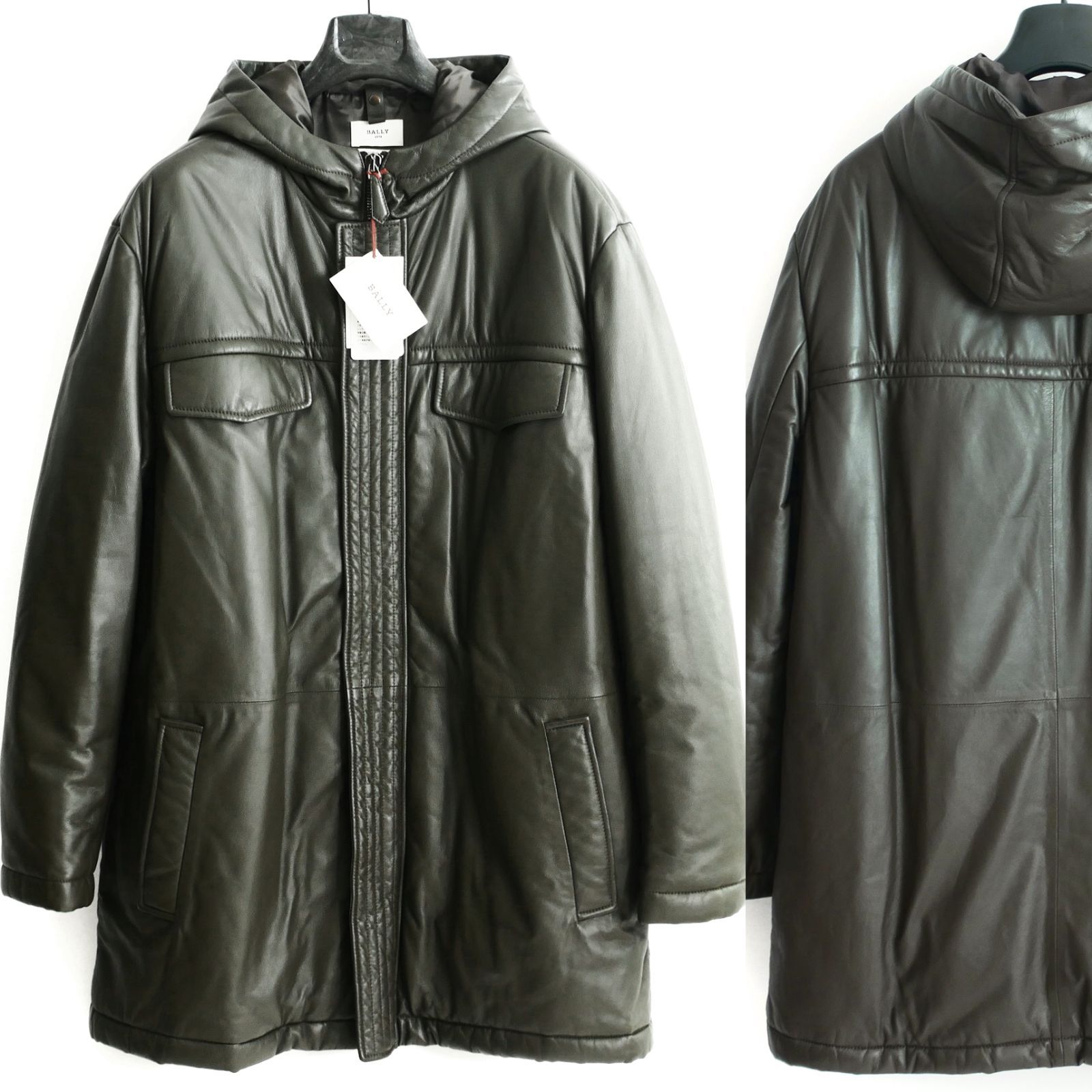 dt167○48○50○52○選択可○BALLYバリー○超リッチ○ラムレザー