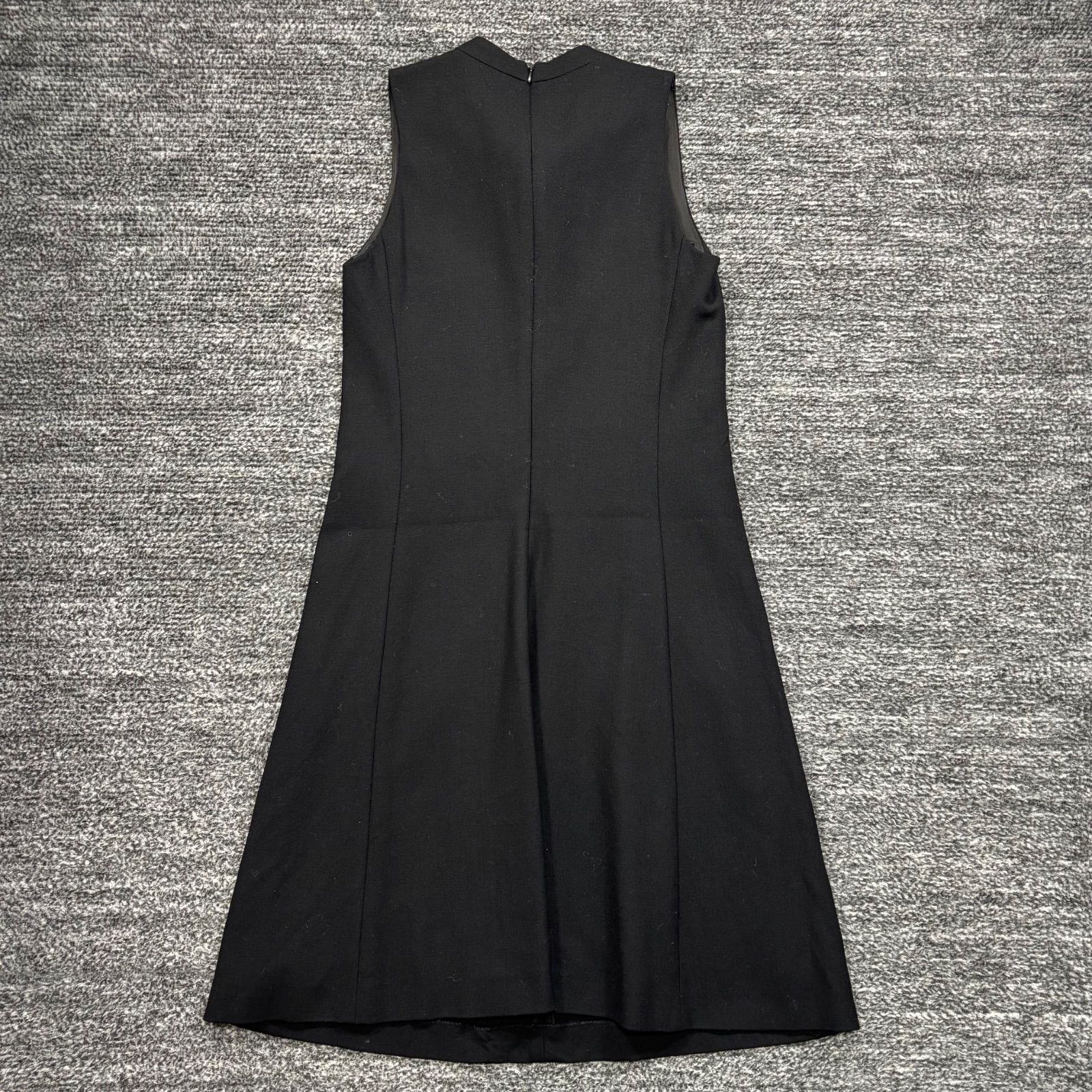 【エンポリオアルマーニ】EMPORIO ARMANI ワンピース半袖ブラック36 EMPORIO ARMANI シャツワンピース 「エンポリオ アルマーニ」半袖